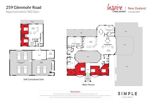 460sqm Footprint (more or less) Includes Garage!