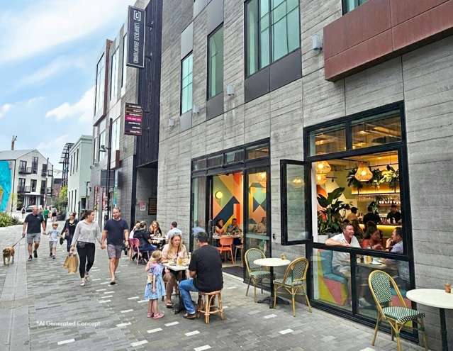 Contemporary Inner City Retail/Hospitality Space