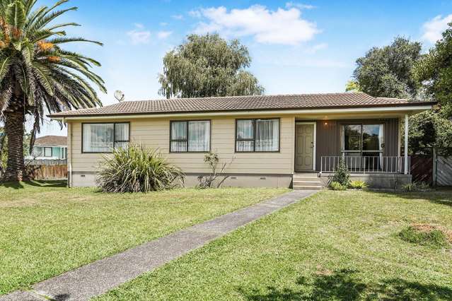 Family home with park side living