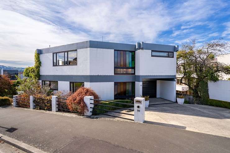 Architect Rafe Maclean's family home at 40 Braeview Crescent, in Maori Hill, Dunedin, is for sale. Photo / Supplied