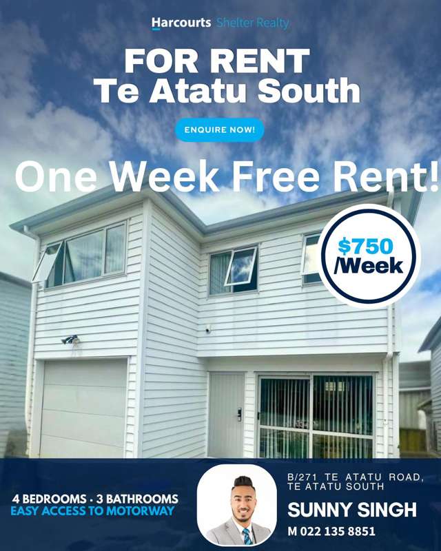 Spacious 4-Bedroom Family Home in Te Atatu South