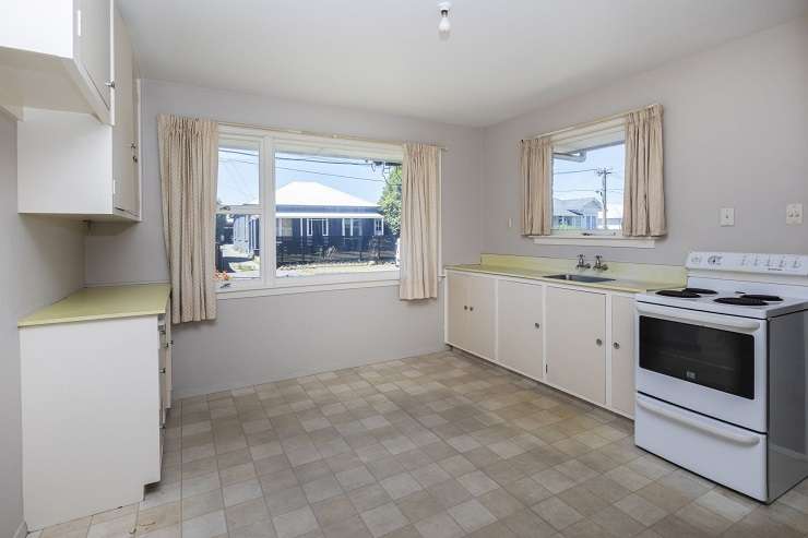 The deadline sale for this two-bedroom unit at 1/30 Collingwood Street, in New Brighton, Christchurch, was brought forward following strong buyer interest. Photo / Supplied