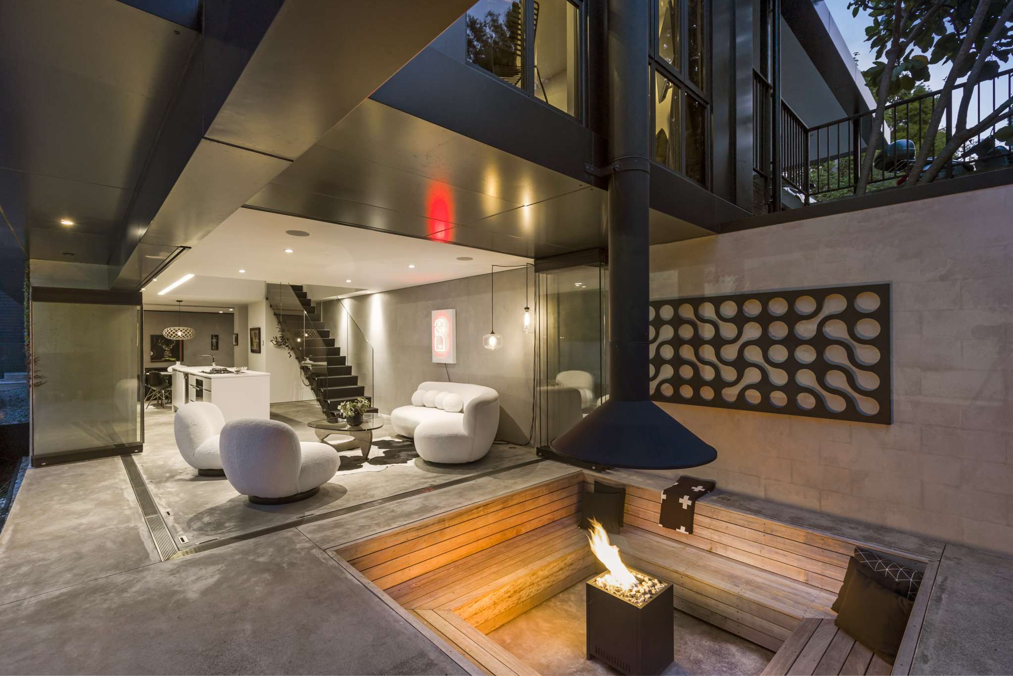 Cutting-edge Remuera home is big, black and industrial cool