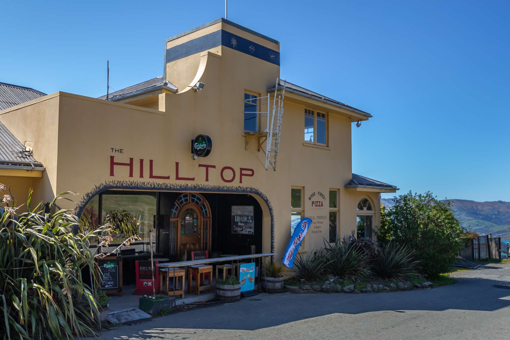 Akaroa's landmark Hilltop Tavern to be auctioned