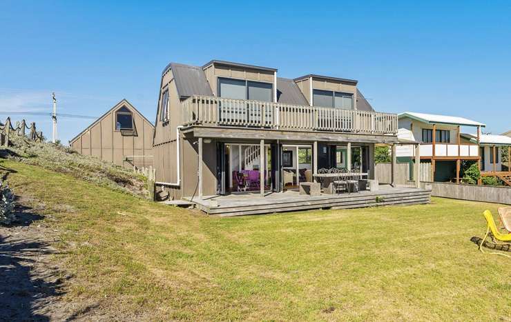 A two-bedroom bach at 485 Pukehina Parade