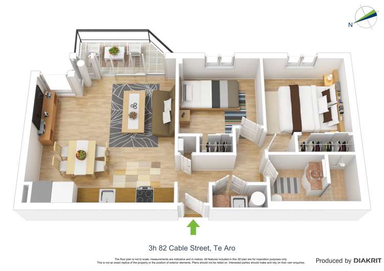 3h/82 Cable Street Te Aro_13