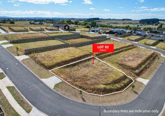 Lot 92, 92 Sierra Place, Frontier Estate Te Awamutu_1