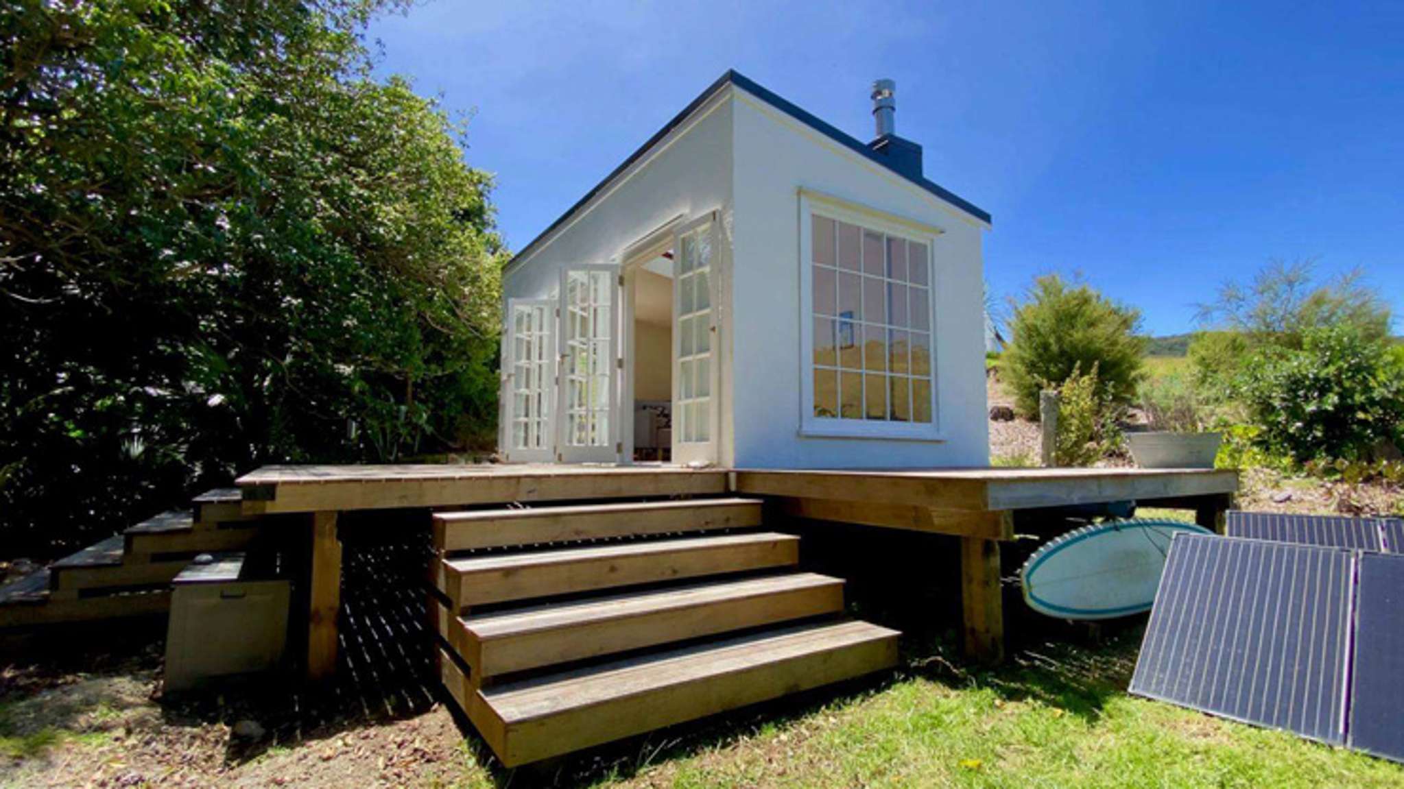 The tiniest house on Great Barrier Island sells for big bucks