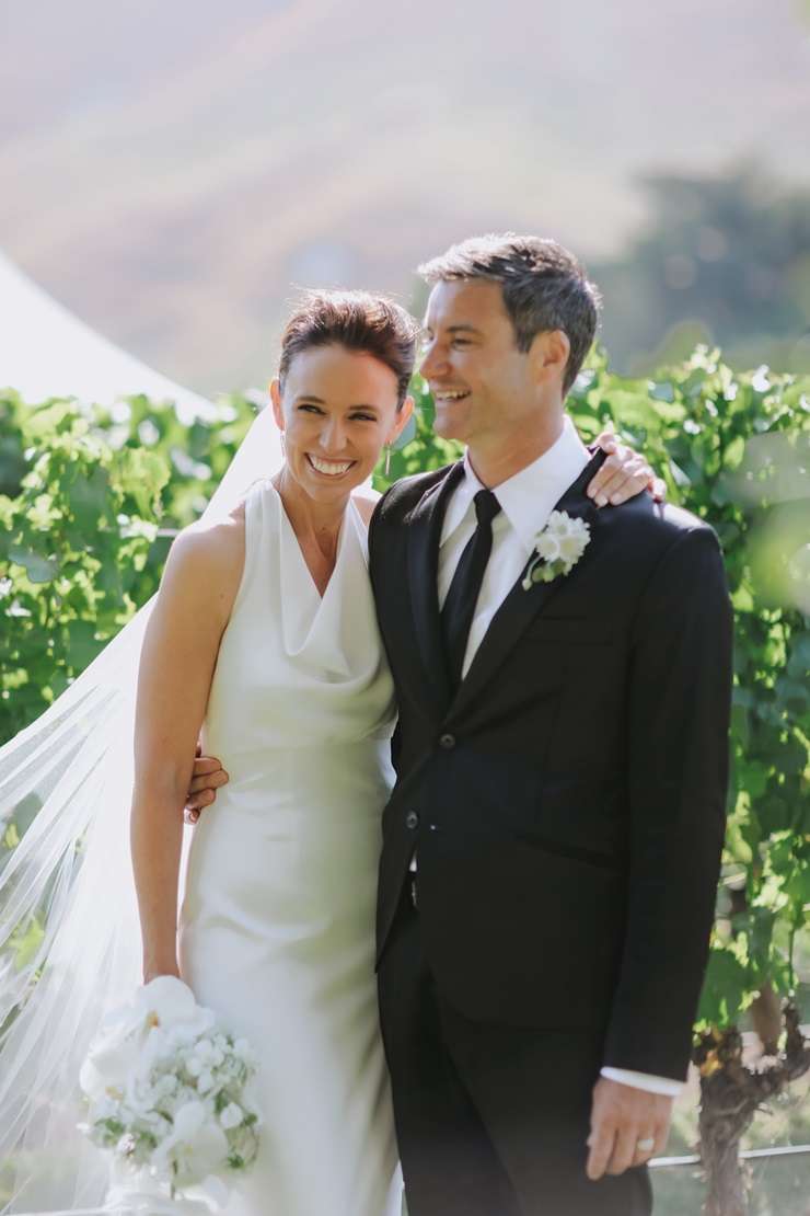 Dame Jacinda Ardern with Clarke Gayford after she stood down as Prime Minister in January 2023. The pair headed overseas soon after the decision, and are reportedly in Sydney. Photo / Mark Mitchell