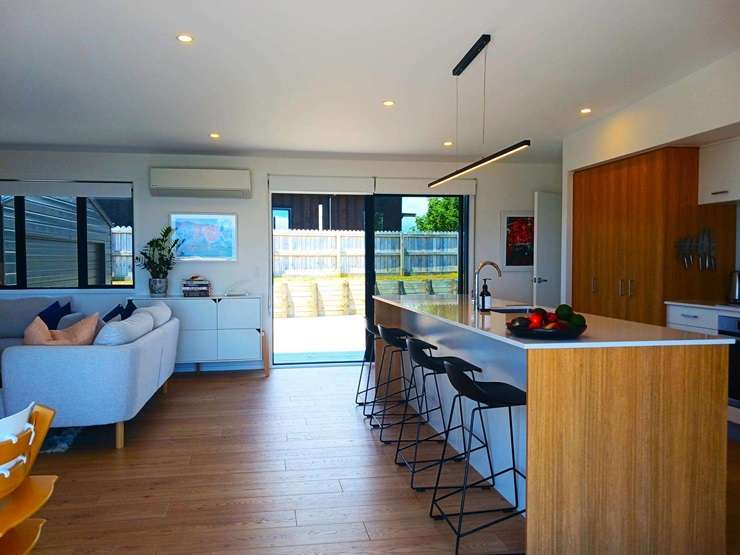 A three-bedroom bach-like home at 6 Sunset Heights, Cable Bay, Far North, is up for grabs. Photo / Supplied