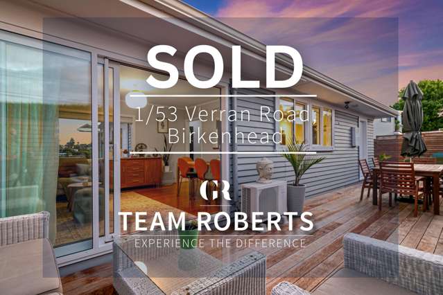 SOLD UNDER THE HAMMER BY TEAM ROBERTS!