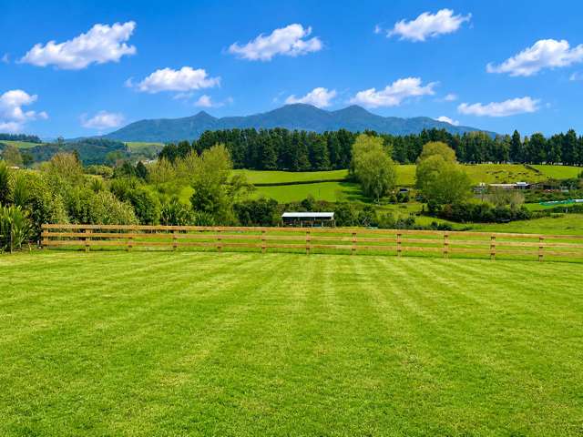 Attractive, flat and mountain views!