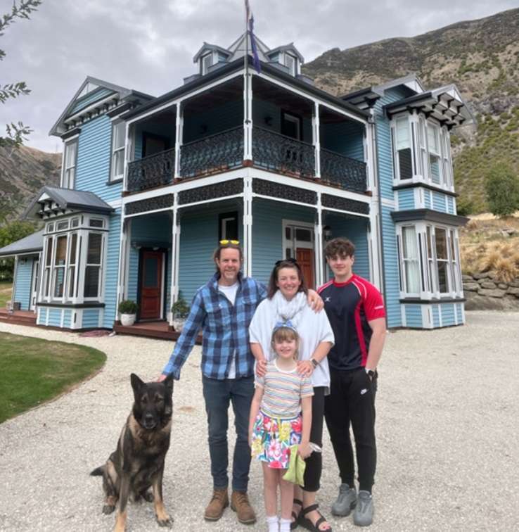 The Grand Design NZ villa in Gibbston, Queenstown-Lakes, was snapped up by British family, who initially saw the house on a whim. Photo / Supplied