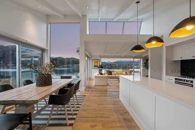 Cinematic views and lakefront access
