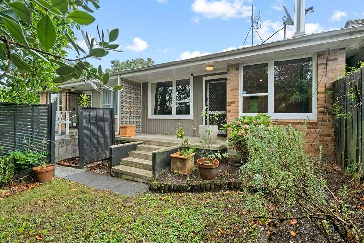 A renovated two-bedroom home at 26 Dublin Street, in Pukekohe, Auckland, is going to auction after the owners' relationship broke down. Photo / Supplied