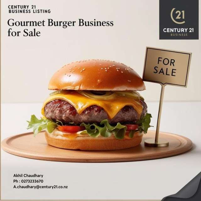 Burgers Business for Sale!
