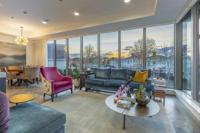 In the heart of it all.