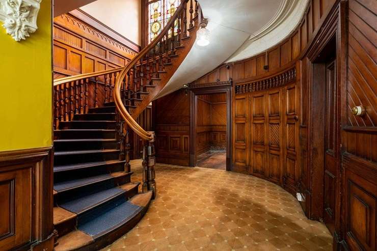Alva House, in central Dunedin, is currently run as a boarding house, earning its owners $240,000 a year. Photo / Supplied
