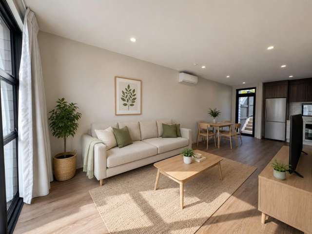 Brand new home with two bedrooms and bathrooms.