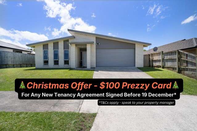 Modern 4 bedroom home