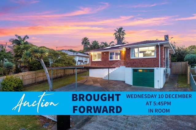 Auction Brought Forward To 10th Dec