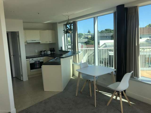 Apartment living moments from the beach