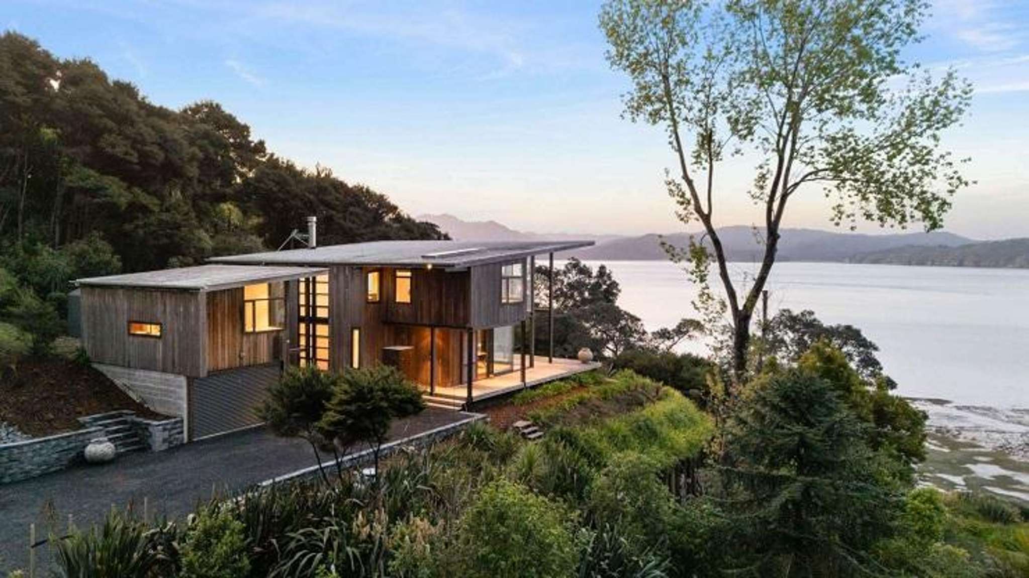 Architecture addicts selling the glass and steel bach built by Sky Tower guru