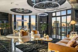 'Gotham City' penthouse ditches dancing pole and car bed as it aims to snag an overseas buyer