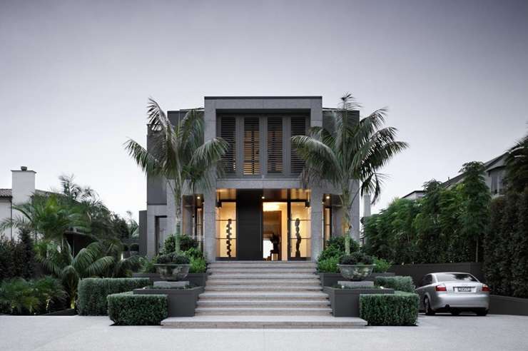The four-bedroom trophy home on Rawene Avenue, in Auckland's Westmere, was built by rich lister Sharon Hunter and former Tauranga mayor Tenby Powell. Photo / Supplied