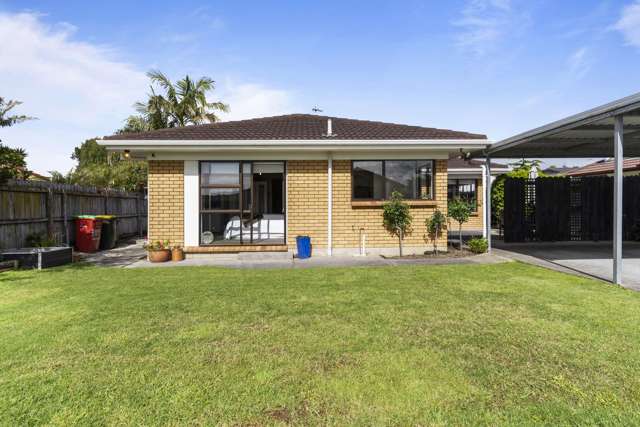 Single level brick and tile with great parking