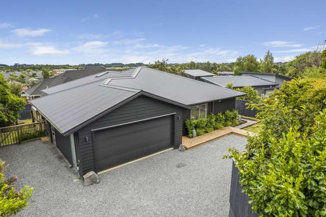 Modern Family Living with Kapiti Views