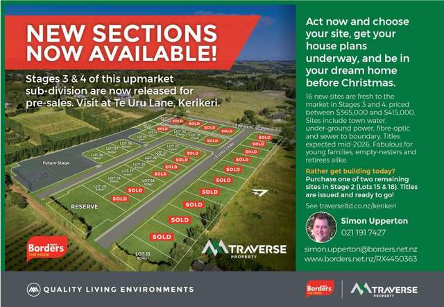 Stage 3 & 4 now launched! 2 Lots left in Stage 2