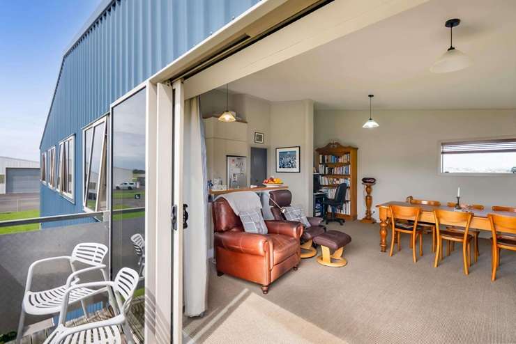 Former TVNZ weatherman Jim Hickey and his wife, Sue, are selling 192 Airport Drive, in New Plymouth. Photo / Supplied