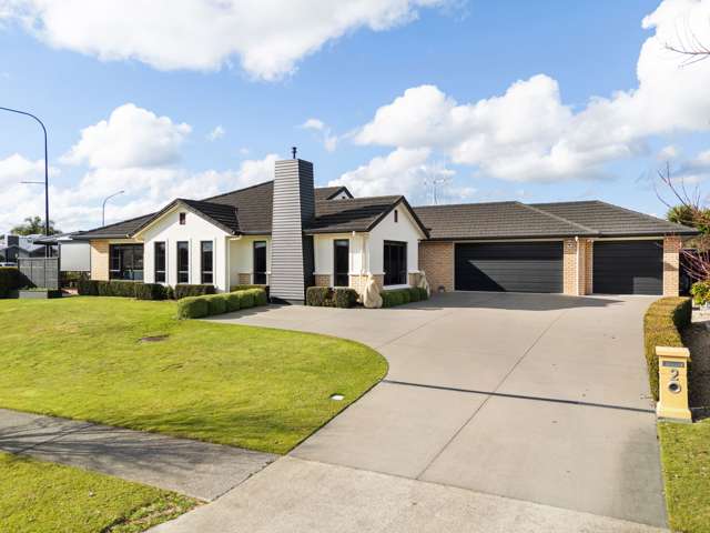 3 car garaging; 3 living areas – top shelf!