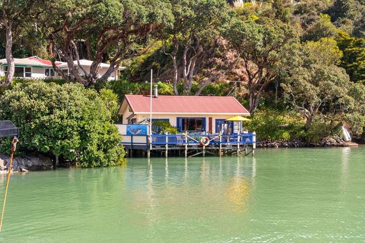 The former Hokianga Herald building is in the process of being restored. Photo / Supplied