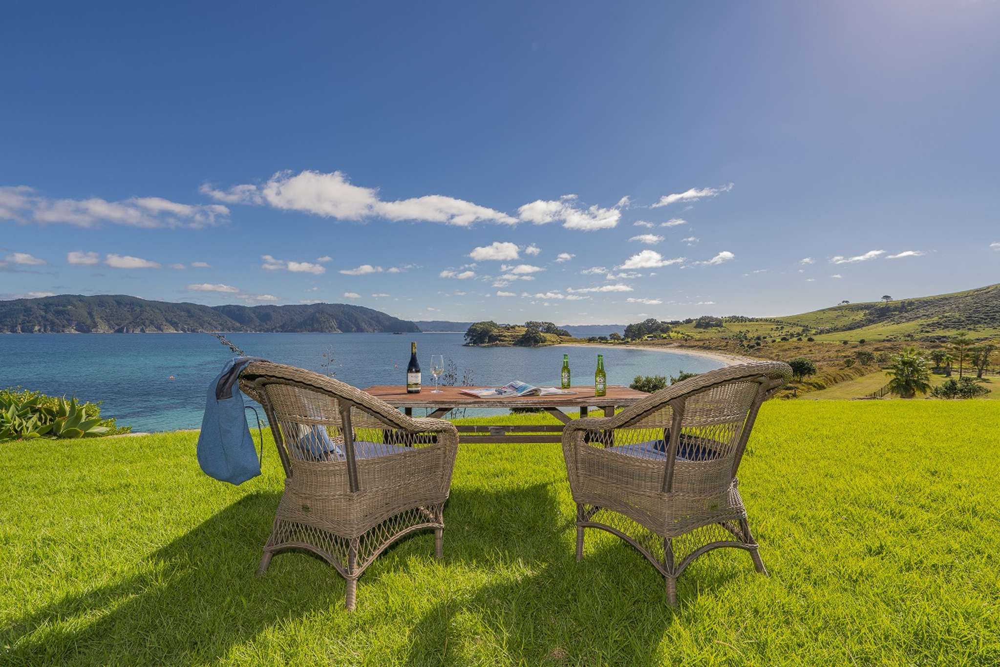 Island hideaway: Four friends sell fishing lodge and a slice of Slipper Island