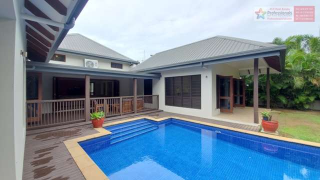 RECENTLY RENOVATED, FAMILY-FRIENDLY LUXURY RENTAL HOME ON FIJI's DENARAU ISLAND