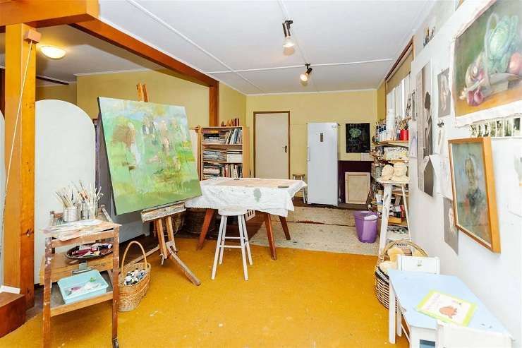 Waikato artist Joan Fear lived in the house on Rumney Street for most of her life. Photo / Supplied