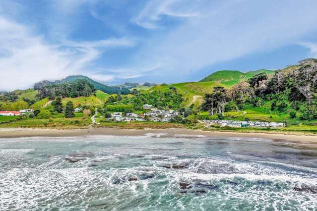 Classic Kiwi bach at Blackhead Beach!