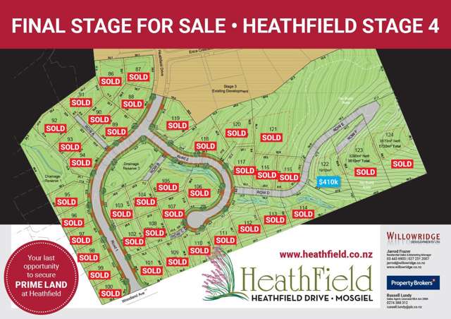 Stage 4 Heathfield - Last One Available