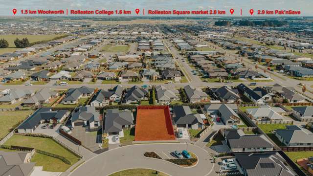 Sunny section in prime Rolleston location