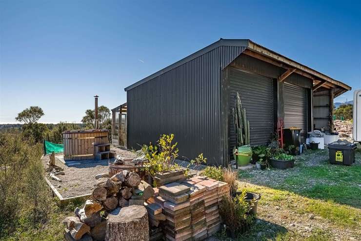 A two-bedroom retreat is up for grabs at 6831f State Highway 6, in Charleston, Buller. Photo / Supplied