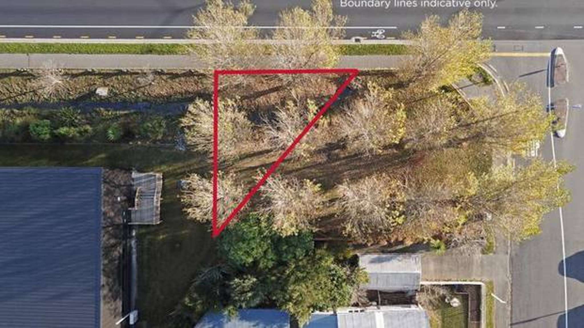 For sale: A tiny triangle in Christchurch for $30,000