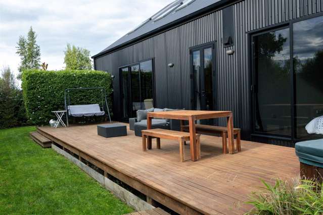 Modern stylish home with sheds and space