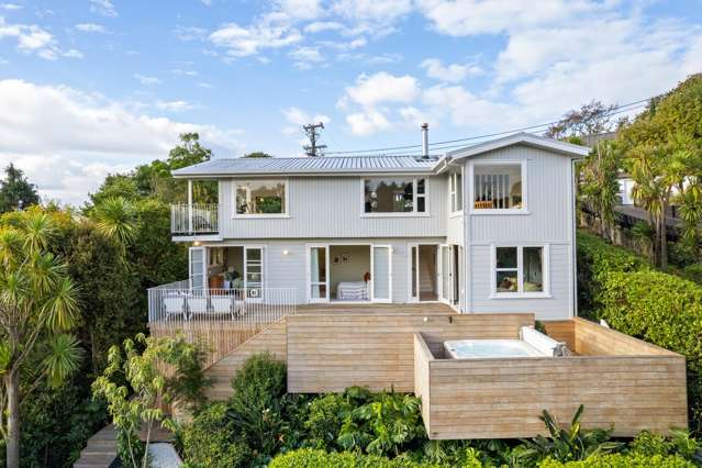 Sun soaked family retreat with panoramic views