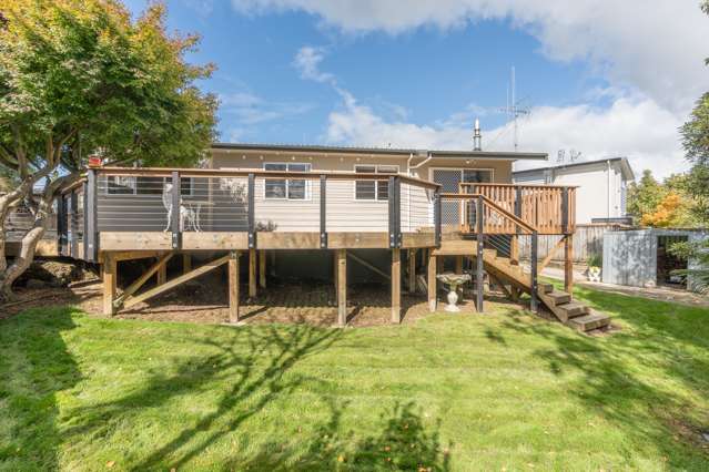 Great first home with huge North facing deck!