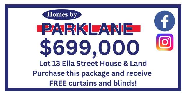 Lot 13 Ella Street - House & Land Package