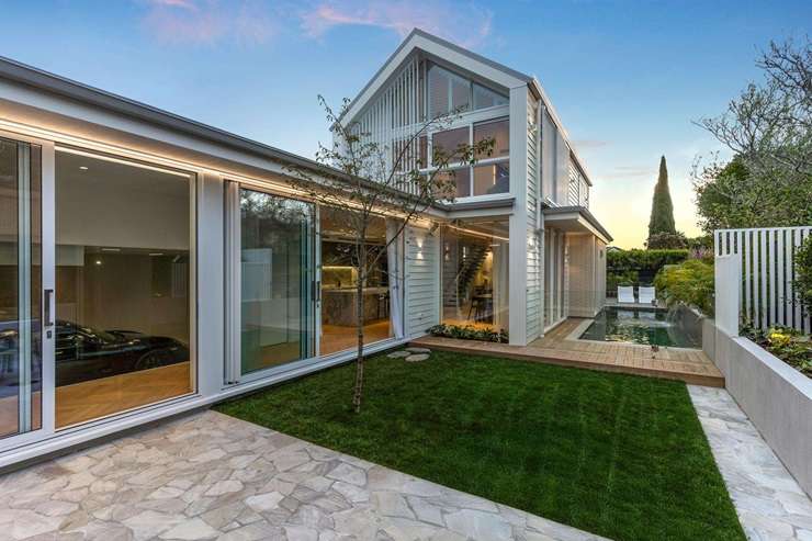 A bay villa on Leighton Street, in Auckland's Grey Lynn, sold under the hammer for $5.875m following a major renovation. Photo / Supplied