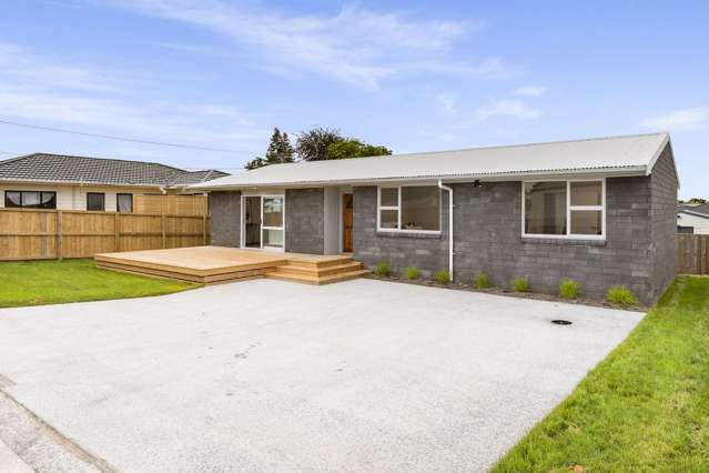 Tidy beautifully renovated 3-bedroom brick home