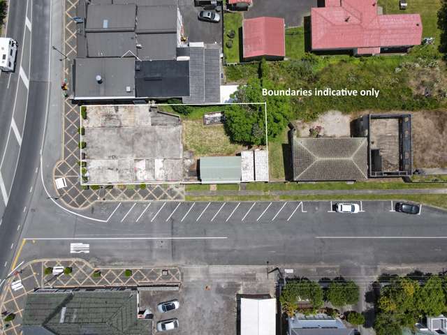 Vacant commercial site – two titles